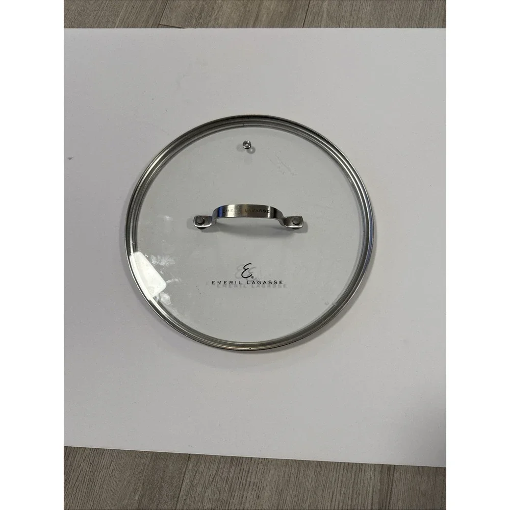 Emeril Lagasse 10.5 Inch Tempered Glass Replacement Lid Stainless Steel Handle